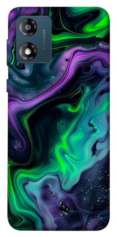 Чехол itsPrint Neon Fuel для Motorola Moto E13, паттерн, купить оптом с доставкой