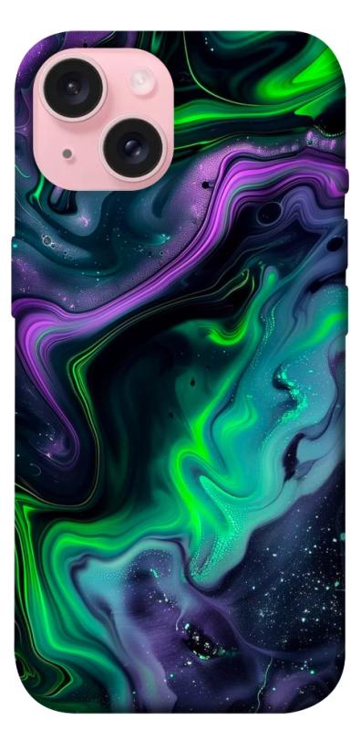 Чехол itsPrint Neon Fuel для Apple iPhone 15 (6.1"), паттерн, купить оптом с доставкой
