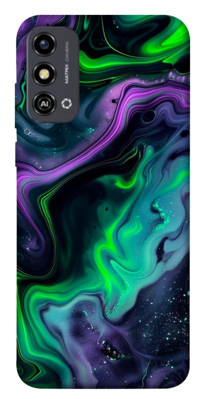 Чехол itsPrint Neon Fuel для ZTE Blade A53, паттерн, купить оптом с доставкой
