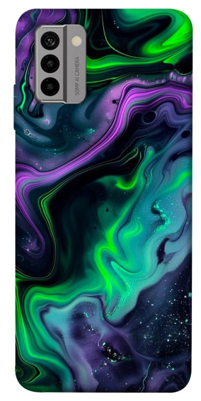Чехол itsPrint Neon Fuel для Nokia G22, паттерн, купить оптом с доставкой
