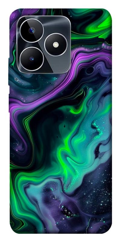 Чехол itsPrint Neon Fuel для Realme C53, паттерн, купить оптом с доставкой
