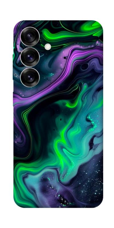 Чехол itsPrint Neon Fuel для Samsung Galaxy S25, паттерн, купить оптом с доставкой