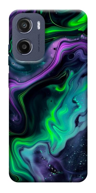 Чехол itsPrint Neon Fuel для Motorola Moto G05, паттерн, купить оптом с доставкой