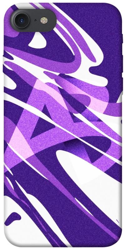 Чехол itsPrint Purple Abstract для Apple iPhone 7 / 8 (4.7"), паттерн, купить оптом с доставкой