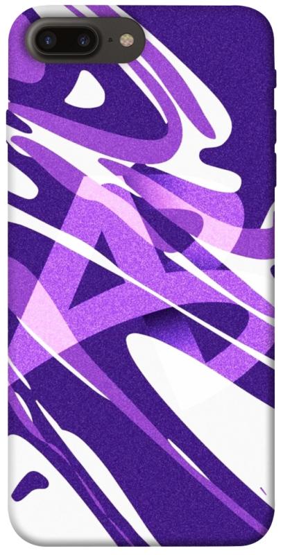 Чохол itsPrint Purple Abstract для Apple iPhone 7 plus / 8 plus (5.5"), паттерн, купити оптом з доставкою