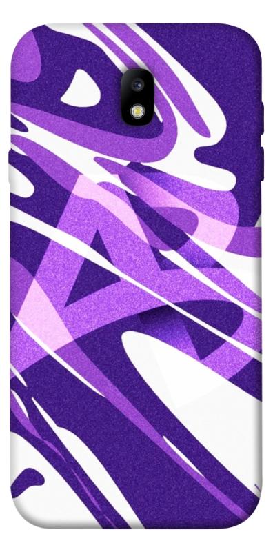 Чехол itsPrint Purple Abstract для Samsung J730 Galaxy J7 (2017), паттерн, купить оптом с доставкой