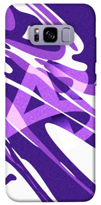 Чехол itsPrint Purple Abstract для Samsung G955 Galaxy S8 Plus, паттерн, купить оптом с доставкой
