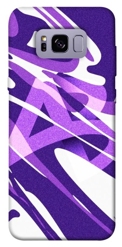 Чехол itsPrint Purple Abstract для Samsung G955 Galaxy S8 Plus, паттерн, купить оптом с доставкой