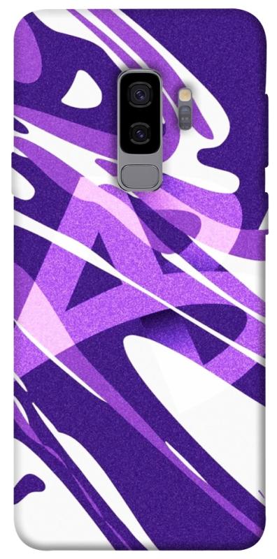 Чехол itsPrint Purple Abstract для Samsung Galaxy S9+, паттерн, купить оптом с доставкой