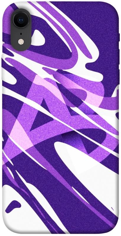 Чехол itsPrint Purple Abstract для Apple iPhone XR (6.1"), паттерн, купить оптом с доставкой