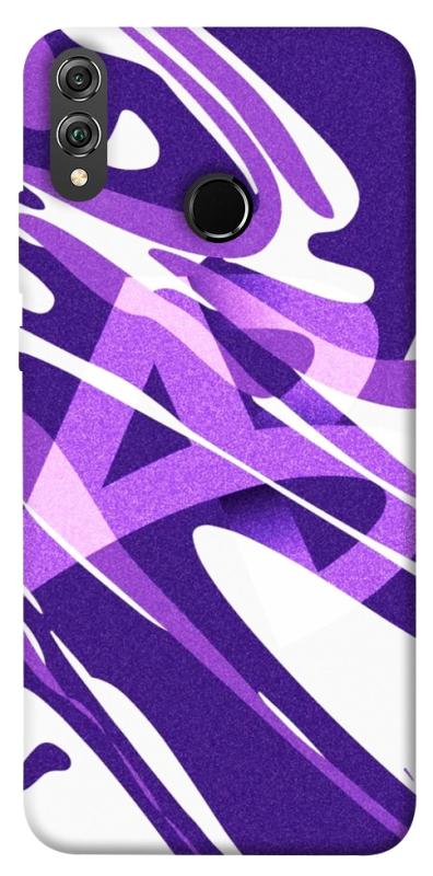 Чехол itsPrint Purple Abstract для Huawei Honor 8X, паттерн, купить оптом с доставкой