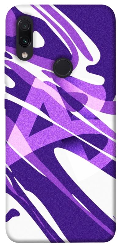 Чехол itsPrint Purple Abstract для Xiaomi Redmi Note 7 / Note 7 Pro / Note 7s, паттерн, купить оптом с доставкой