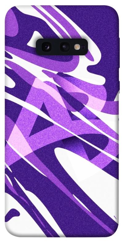 Чохол itsPrint Purple Abstract для Samsung Galaxy S10e, паттерн, купити оптом з доставкою