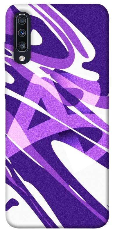 Чехол itsPrint Purple Abstract для Samsung Galaxy A70 (A705F), паттерн, купить оптом с доставкой