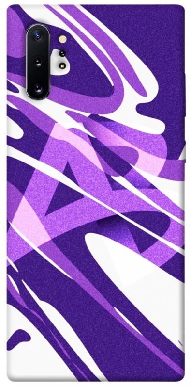 Чехол itsPrint Purple Abstract для Samsung Galaxy Note 10 Plus, паттерн, купить оптом с доставкой