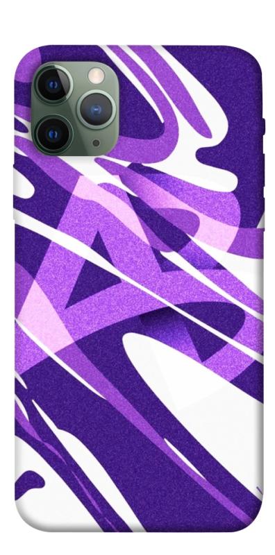 Чехол itsPrint Purple Abstract для Apple iPhone 11 Pro (5.8"), паттерн, купить оптом с доставкой