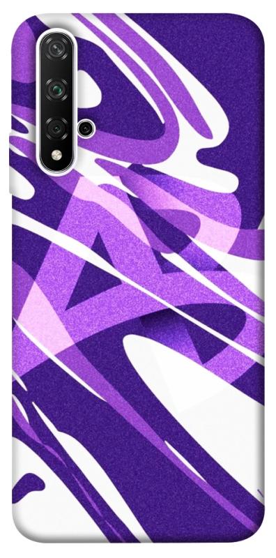 Чехол itsPrint Purple Abstract для Huawei Honor 20 / Nova 5T, паттерн, купить оптом с доставкой