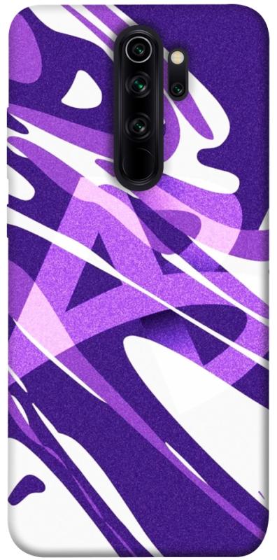 Чехол itsPrint Purple Abstract для Xiaomi Redmi Note 8 Pro, паттерн, купить оптом с доставкой