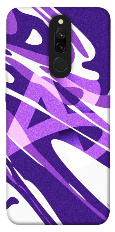 Чехол itsPrint Purple Abstract для Xiaomi Redmi 8, паттерн, купить оптом с доставкой