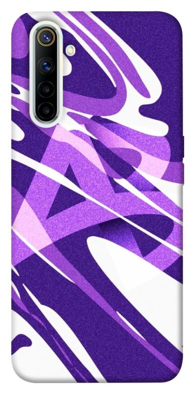 Чохол itsPrint Purple Abstract для Realme 6, паттерн, купити оптом з доставкою