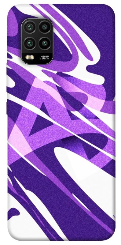 Чехол itsPrint Purple Abstract для Xiaomi Mi 10 Lite, паттерн, купить оптом с доставкой