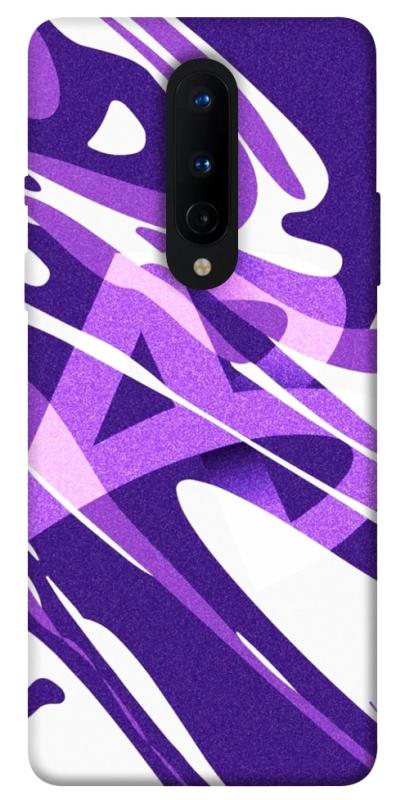 Чохол itsPrint Purple Abstract для OnePlus 8, паттерн, купити оптом з доставкою
