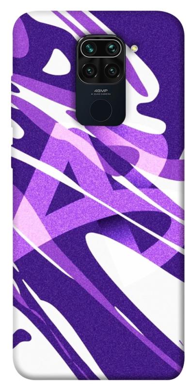 Чехол itsPrint Purple Abstract для Xiaomi Redmi Note 9 / Redmi 10X, паттерн, купить оптом с доставкой