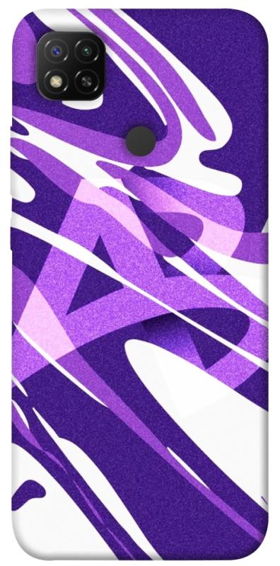 Чехол itsPrint Purple Abstract для Xiaomi Redmi 9C, паттерн, купить оптом с доставкой
