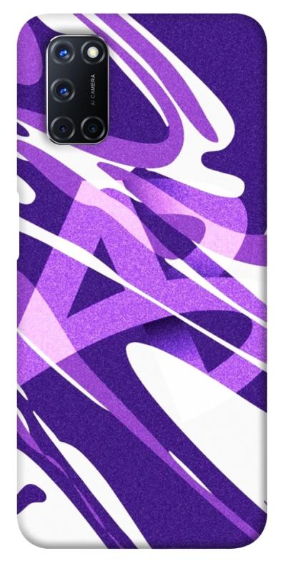 Чехол itsPrint Purple Abstract для Oppo A52 / A72 / A92, паттерн, купить оптом с доставкой