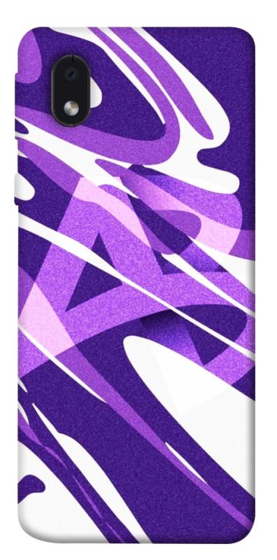Чехол itsPrint Purple Abstract для Samsung Galaxy M01 Core / A01 Core, паттерн, купить оптом с доставкой
