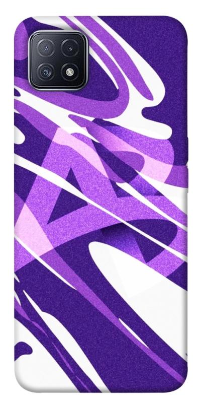 Чехол itsPrint Purple Abstract для Oppo A73, паттерн, купить оптом с доставкой