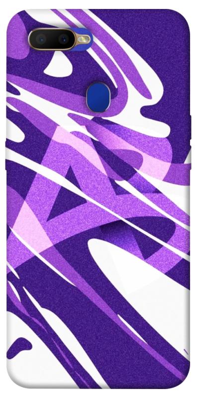 Чехол itsPrint Purple Abstract для Oppo A5s / Oppo A12, паттерн, купить оптом с доставкой