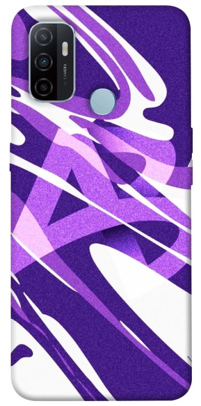 Чехол itsPrint Purple Abstract для Oppo A53 / A32 / A33, паттерн, купить оптом с доставкой
