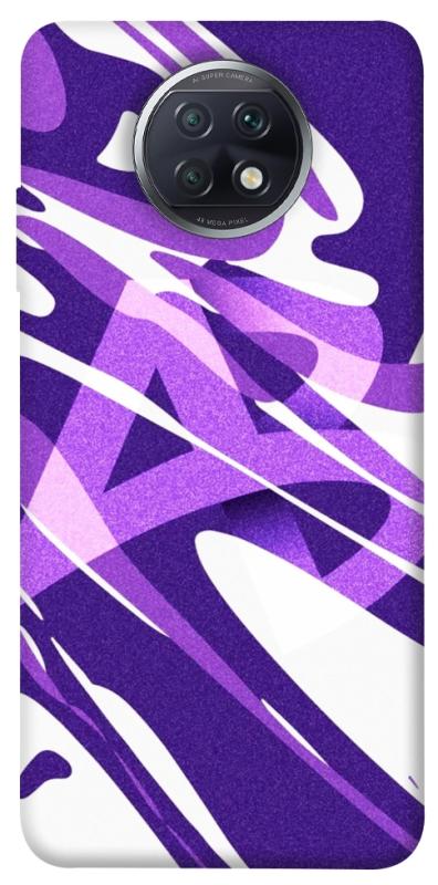 Чехол itsPrint Purple Abstract для Xiaomi Redmi Note 9 5G / Note 9T, паттерн, купить оптом с доставкой