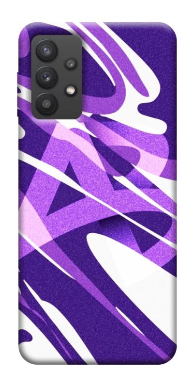Чехол itsPrint Purple Abstract для Samsung Galaxy A32 (A326B) 5G, паттерн, купить оптом с доставкой