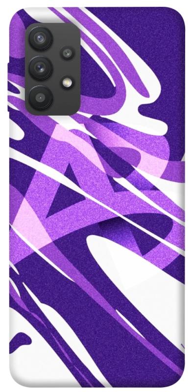 Чехол itsPrint Purple Abstract для Samsung Galaxy A32 (A325F) 4G, паттерн, купить оптом с доставкой