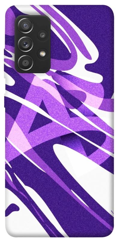 Чехол itsPrint Purple Abstract для Samsung Galaxy A72 4G / A72 5G, паттерн, купить оптом с доставкой