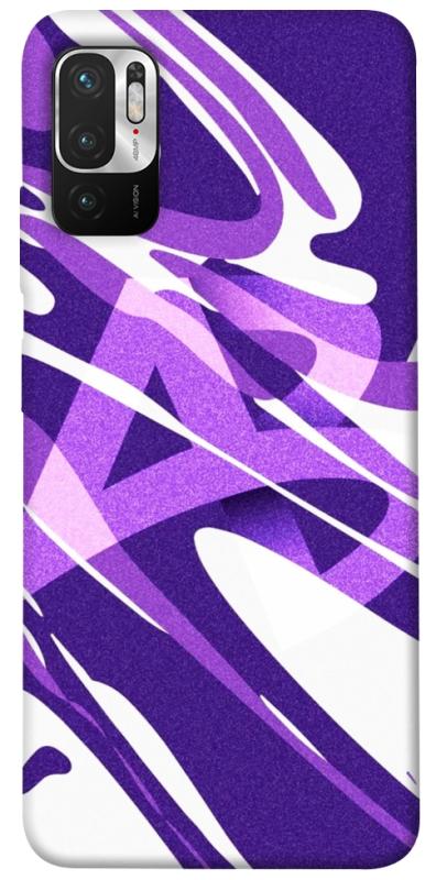 Чехол itsPrint Purple Abstract для Xiaomi Redmi Note 10 5G, паттерн, купить оптом с доставкой