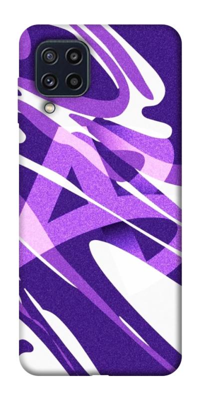 Чехол itsPrint Purple Abstract для Samsung Galaxy M32, паттерн, купить оптом с доставкой