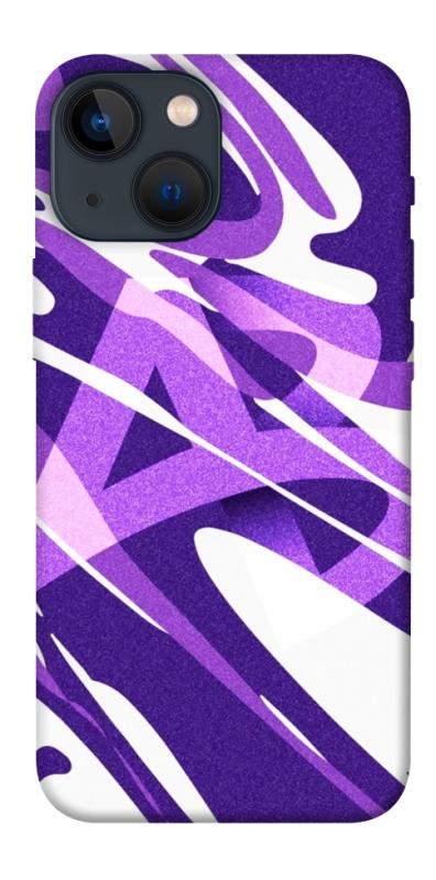 Чехол itsPrint Purple Abstract для Apple iPhone 13 mini (5.4"), паттерн, купить оптом с доставкой