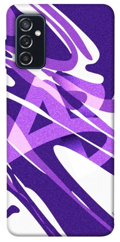 Чехол itsPrint Purple Abstract для Samsung Galaxy M52, паттерн, купить оптом с доставкой