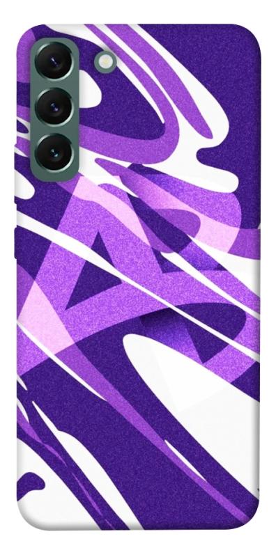 Чехол itsPrint Purple Abstract для Samsung Galaxy S22+, паттерн, купить оптом с доставкой
