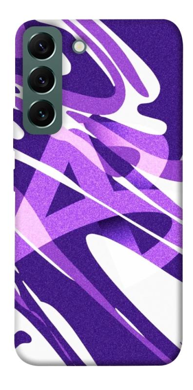 Чехол itsPrint Purple Abstract для Samsung Galaxy S22, паттерн, купить оптом с доставкой