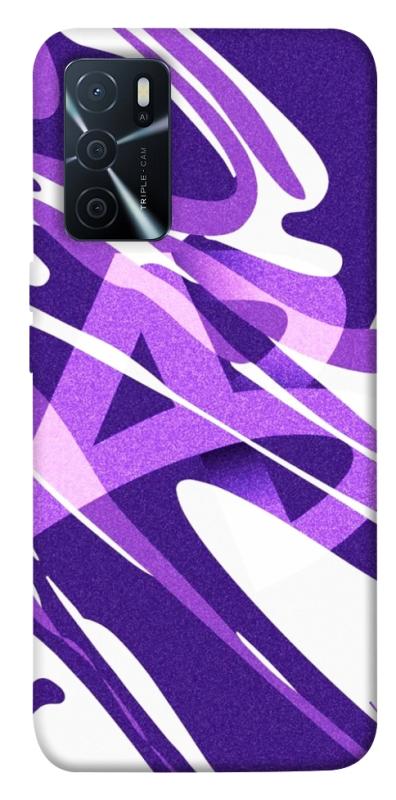 Чохол itsPrint Purple Abstract для Oppo A16s / A16, паттерн, купити оптом з доставкою