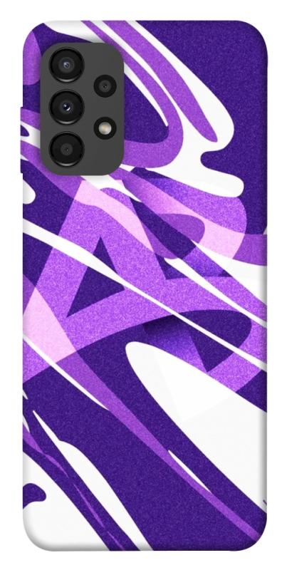 Чехол itsPrint Purple Abstract для Samsung Galaxy A13 4G, паттерн, купить оптом с доставкой