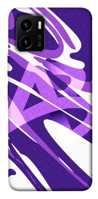 Чехол itsPrint Purple Abstract для Vivo Y15s, паттерн, купить оптом с доставкой