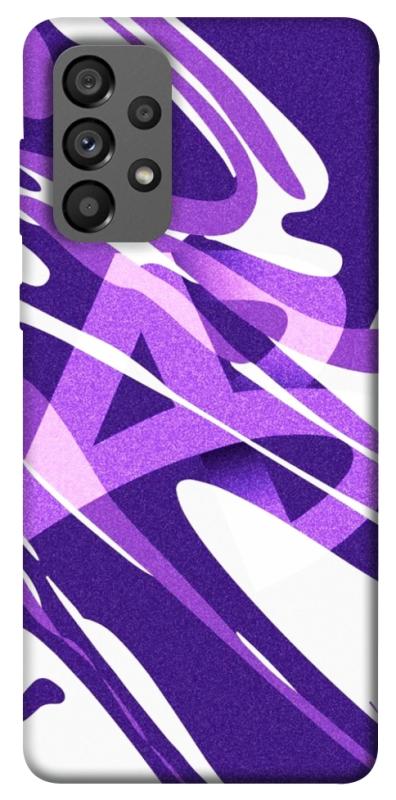 Чехол itsPrint Purple Abstract для Samsung Galaxy A73 5G, паттерн, купить оптом с доставкой
