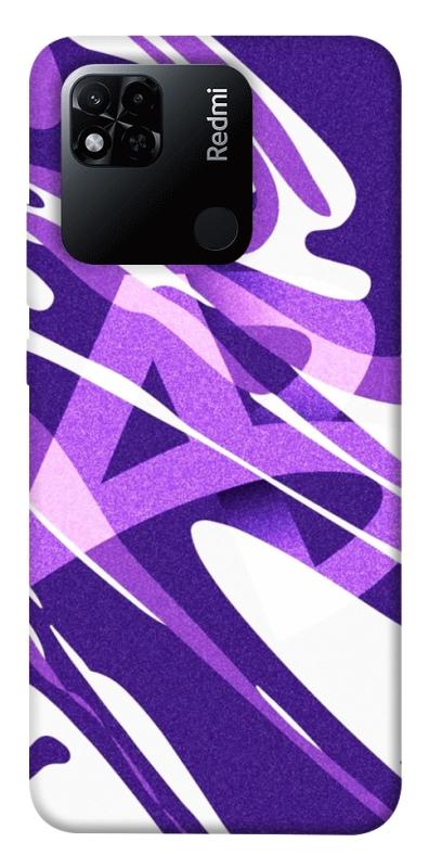 Чехол itsPrint Purple Abstract для Xiaomi Redmi 10A, паттерн, купить оптом с доставкой