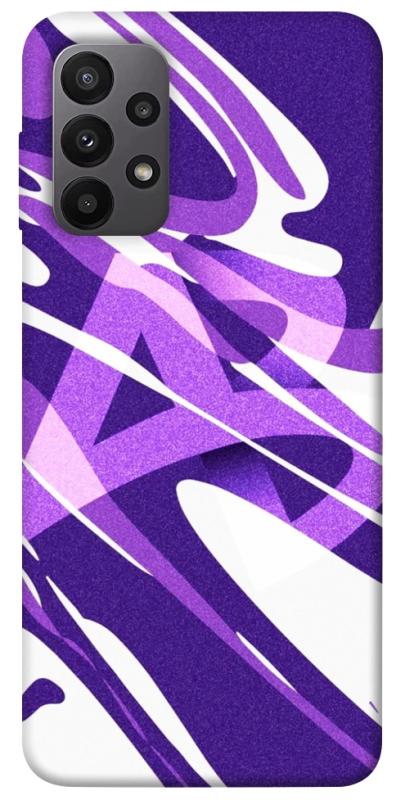 Чехол itsPrint Purple Abstract для Samsung Galaxy A23 4G, паттерн, купить оптом с доставкой