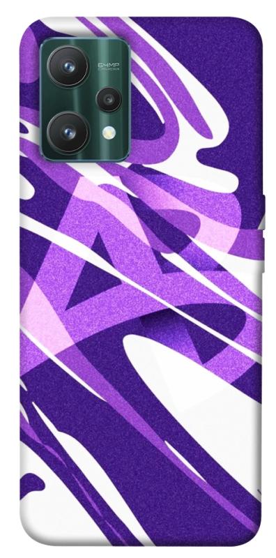 Чехол itsPrint Purple Abstract для Realme 9 Pro, паттерн, купить оптом с доставкой